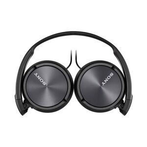 Sony Black On-Ear Headphones with Foldable Design and Comfortable Headband